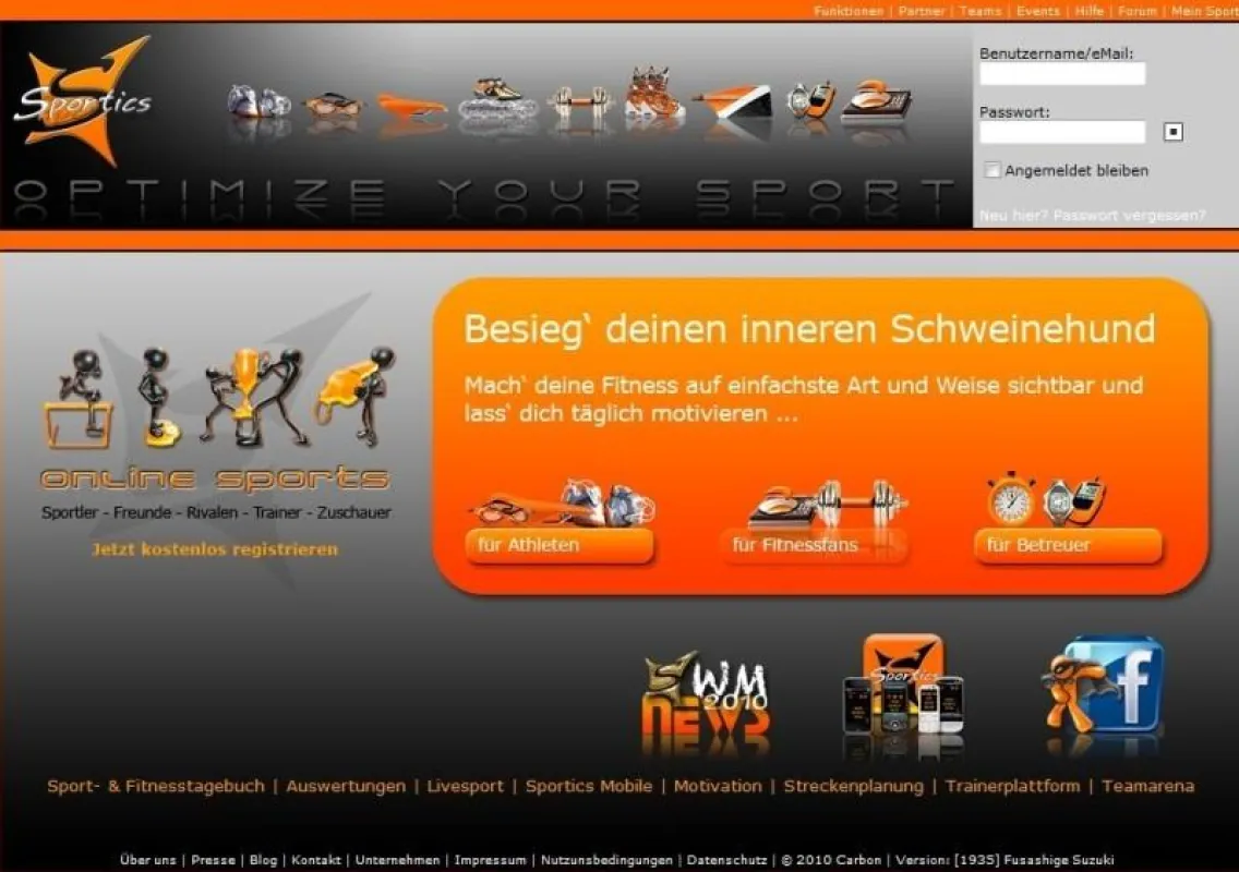 Sport 2.0: Echtzeit-Sport-Community Sportics.net bietet erste White Label Produkte an