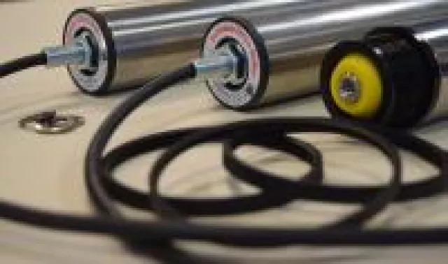 Bild: Rulmeca präsentiert die neue DriveRoller Serie RDR BL-2 – Intelligente Rolle in robuster Auslegung