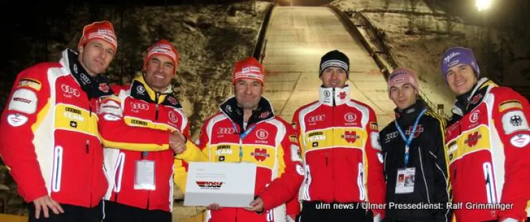 Dr. Mark Dorfmüller ist Teamarzt der deutschen Skisprung-Nationalmannschaft Bild: Dr. Mark Dorfmüller ist Teamarzt der deutschen Skisprung-Nationalmannschaft