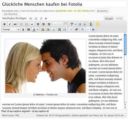 Bild: Fotolia-Bilder kommen Bloggern noch ein Stück näher – Das Microstock Photo Plugin für WordPress
