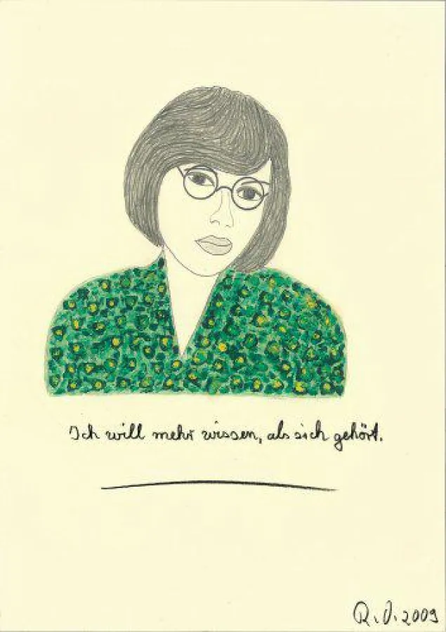 Oelbild von Ela Nowak, Machtspiele der Sinne