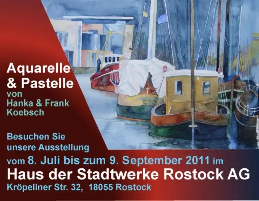 Bild: Aquarelle & Pastelle von Hanka und Frank Koebsch