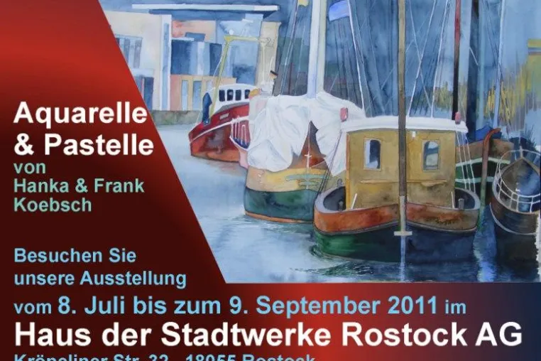 Bild: Aquarelle & Pastelle von Hanka und Frank Koebsch