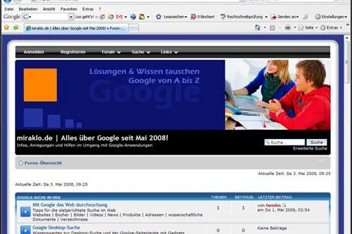 Bild: Alles über Google | miraklo.de