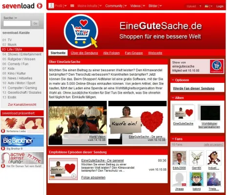 Bild: sevenload und EineGuteSache.de starten Spendenaufruf zur Weihnachtszeit
