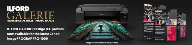 ILFORD unterstützt Canons neues Flaggschiff für den Fotodruck: Bild: ILFORD unterstützt Canons neues Flaggschiff für den Fotodruck: