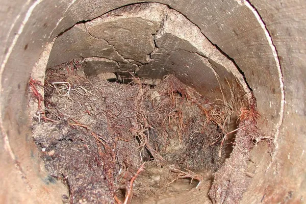 Bild: Wurzeln aus Nachbars Garten