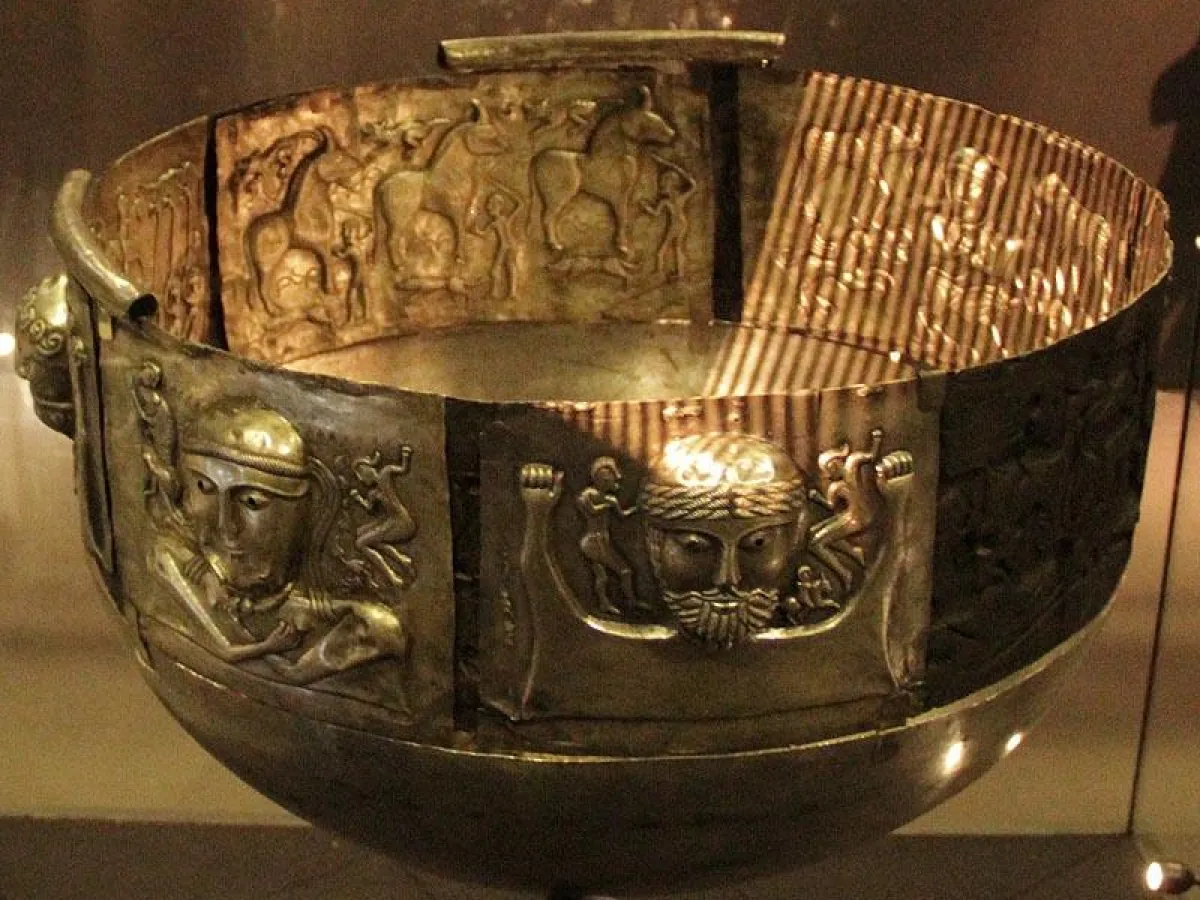 3D Scan Kessel von Gundestrup