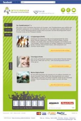 Bild: Mehrwert für Endkunden und Vertriebserlöse für Unternehmen: Retailo startet Geschenke-App für Facebook