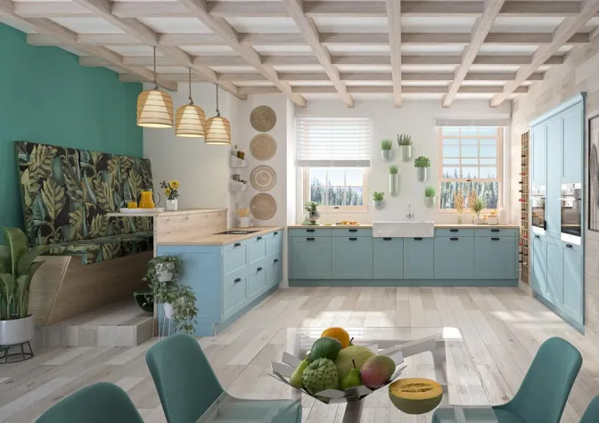 HAKA interpretiert den Landhausstil neu. Bild: HAKA interpretiert den Landhausstil neu.