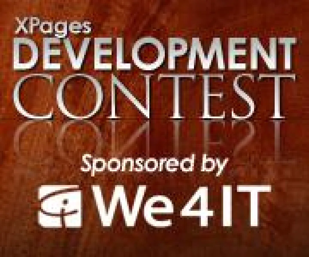 Die We4IT tritt auch diese mal wieder als Sponsor des OpenNTF Development Contests auf