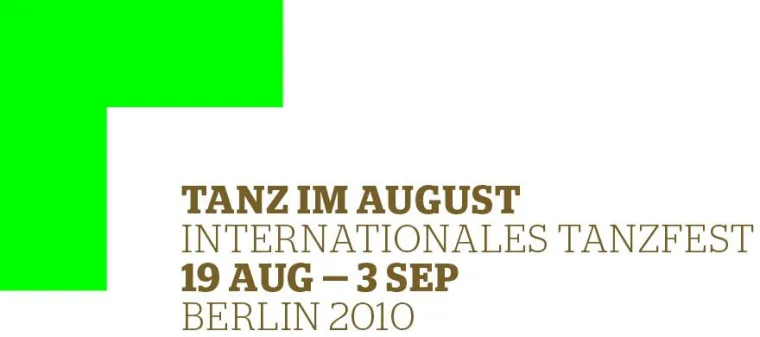 Tanz im August 2010 Bild: Tanz im August 2010