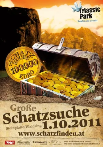 100.000 Euro auf der Steinplatte versteckt Bild: 100.000 Euro auf der Steinplatte versteckt