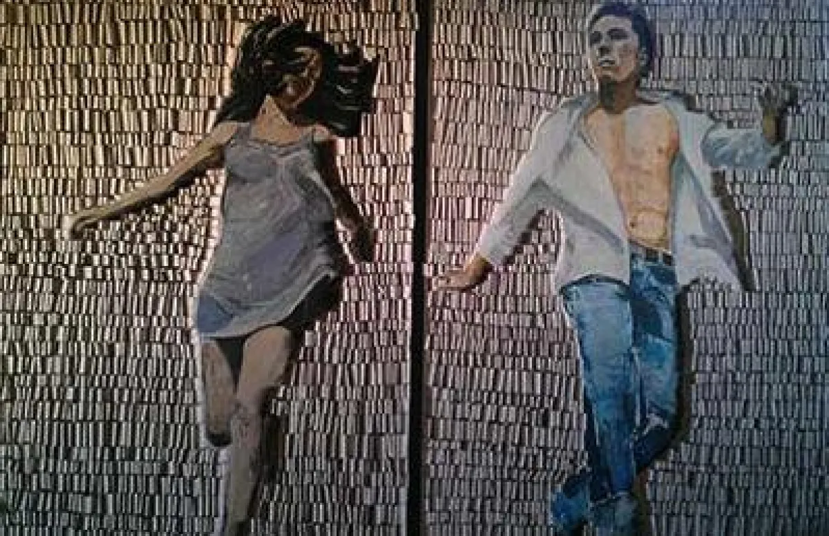 Summer Girl and Boy, Schlaufenbilder von Martina Hamrik