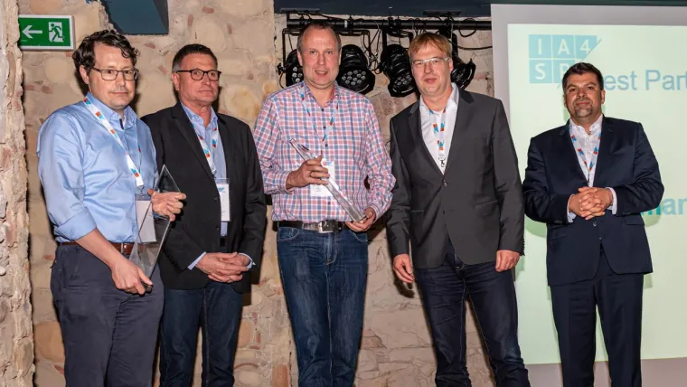 Varelmann und Bridging IT gewinnen IA4SP-Award 2019 Bild: Varelmann und Bridging IT gewinnen IA4SP-Award 2019