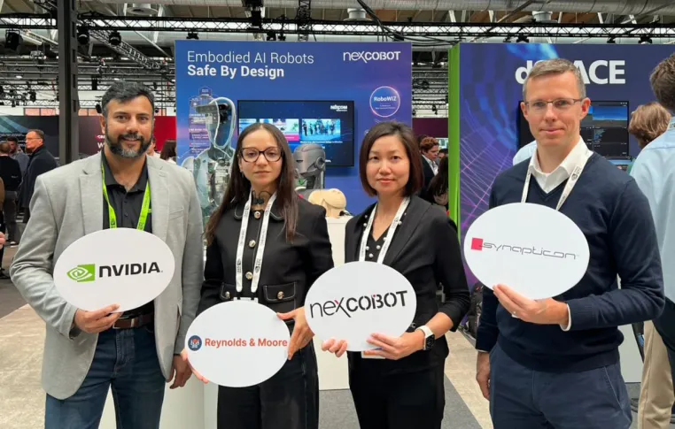 Bild: NEXCOM präsentiert KI-Robotikplattform RoboWIZ auf der NVIDIA GTC in Berlin