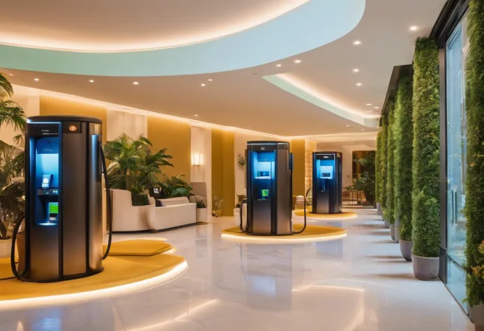 Bild: Das Hotel laVital – jetzt mit E-Ladesäulen