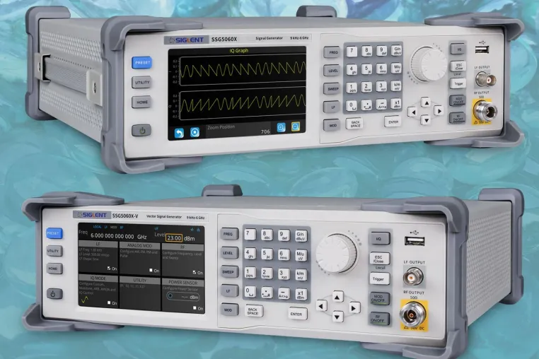 Analog- und Vektorsignale bis maximal 4 oder 6 GHz erzeugen Bild: Analog- und Vektorsignale bis maximal 4 oder 6 GHz erzeugen
