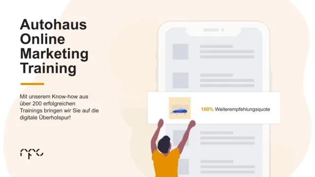Bild: Auf die digitale Überholspur mit dem Autohaus Online Marketing Training von The Retail Performance Company