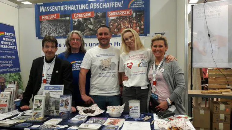 Bild: Tierschutzpartei blickt auf erfolgreiche VeggieWorld Messe zurück