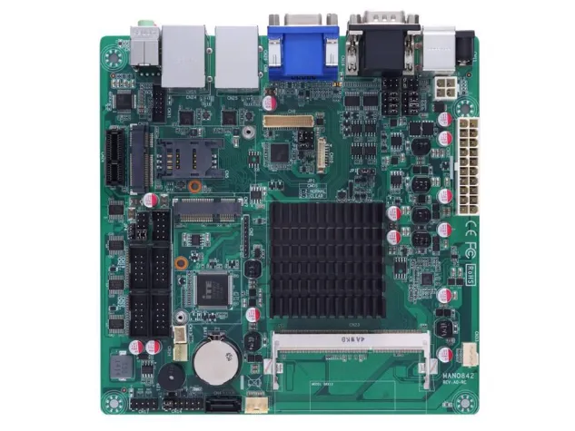 Bild: Quad-Core Industrial Mini-ITX Motherboard with Excellent Graphics Performance -- Axiomtek MANO842