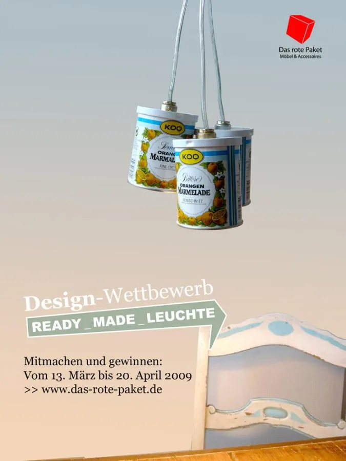 Ideen gesucht! Das rote Paket startet einen Ready-Made-Design Wettbewerb