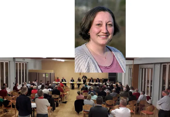 Bild: Podiumsdiskussion in Donaueschingen zur Kommunalwahl