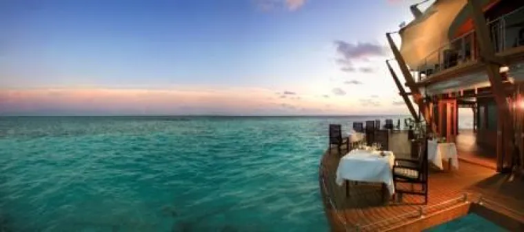 Bild: EIN SELBSTGEFANGENES GOURMET-DINNER auf Baros Maldives
