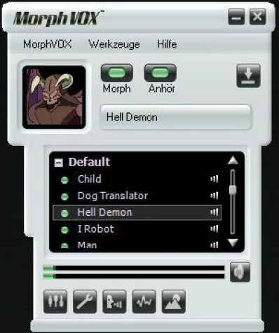 Bild: Stimmveränderungs-Software erscheint auf dem deutschen Markt