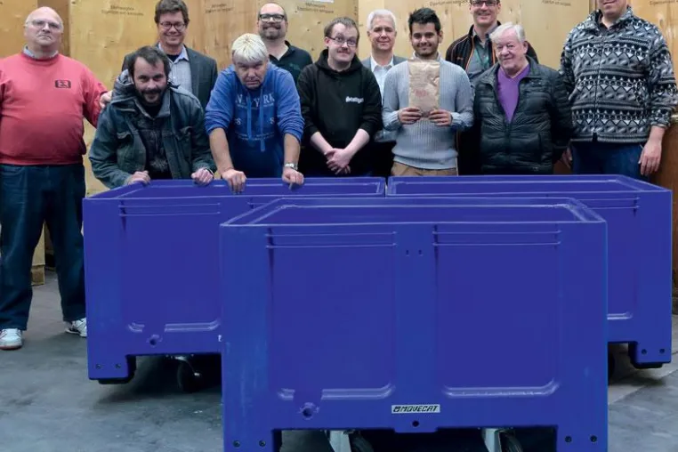 Weihnachtsspende von Movecat erleichtert Recyclingprozesse bei GWW Bild: Weihnachtsspende von Movecat erleichtert Recyclingprozesse bei GWW