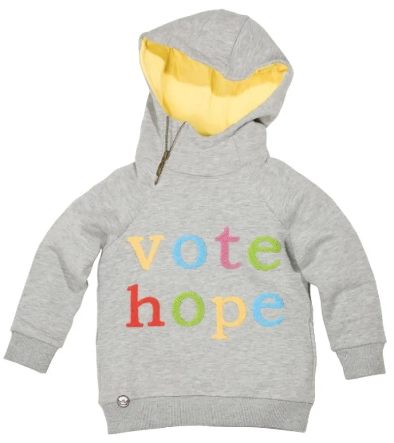 Vote Hope Sweater ab FS 2011 nicht nur für Kids, sondern auch in S / M und L zu haben