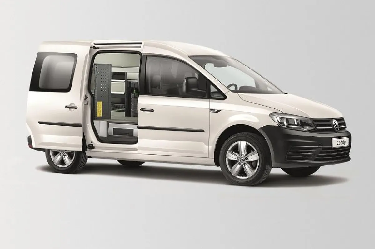 Der Volkswagen Caddy als Servicemobil von bott