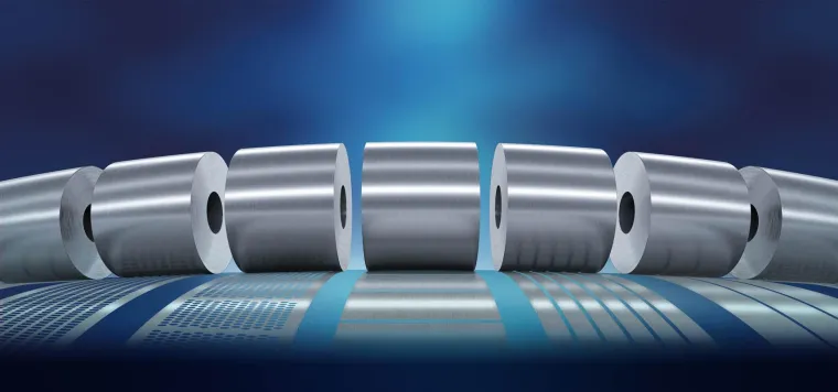 Bild: EMW Stahl-Service-Center und SCHÄFER Lochbleche auf der Blechexpo 2019