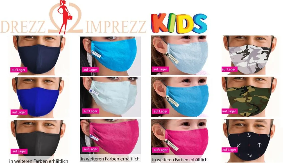 Das Fashion-Label Drezz2Imprezz stockt Produktion auf: Riesige Nachfrage nach Behelfsmasken