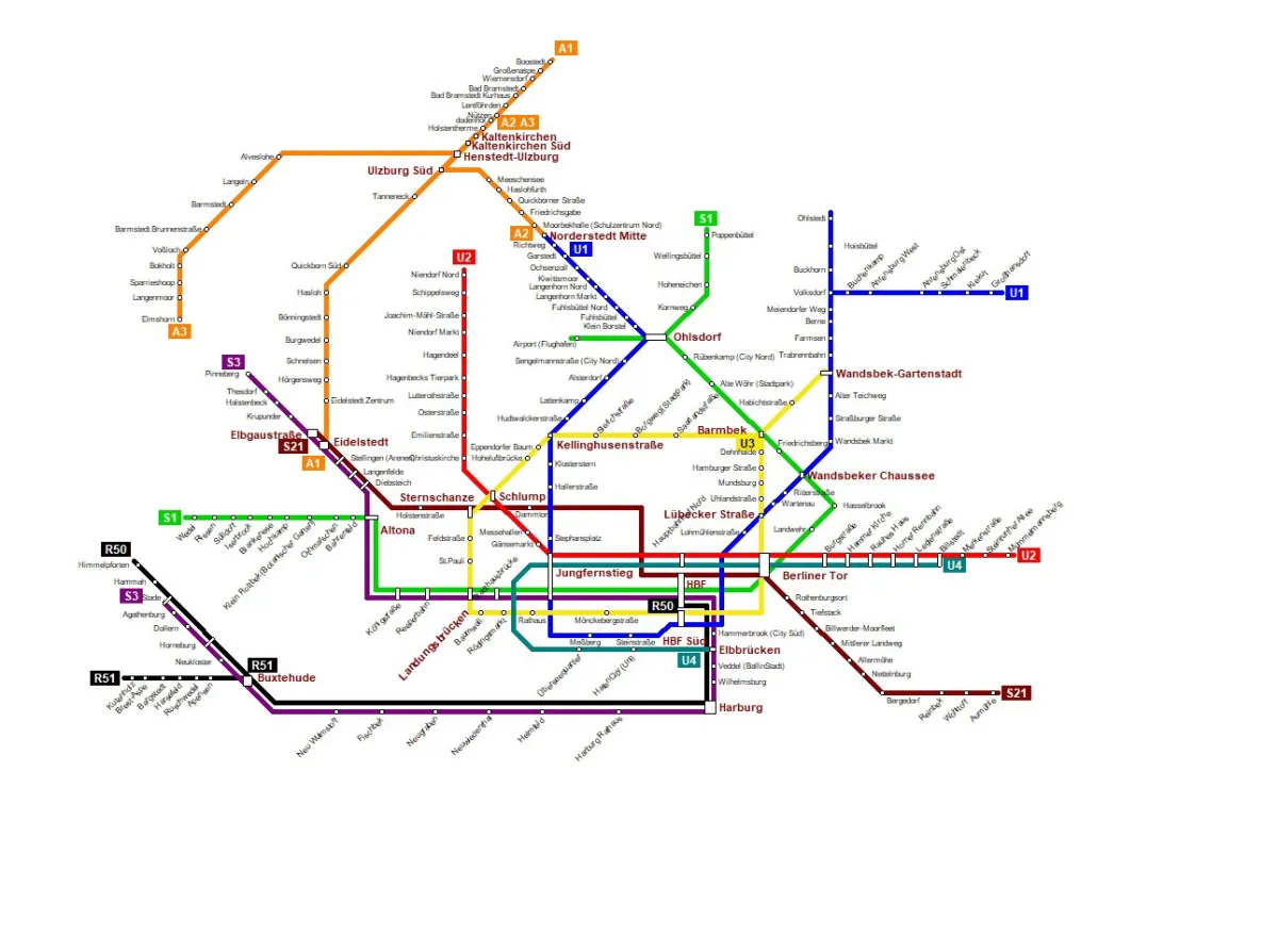 Screenshot LineMap-Draw mit geöffneten Beispielprojekt (© Jörg Siebrands)