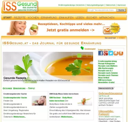 Bild: ISSGesund.at - gesund und frisch im Aufwind