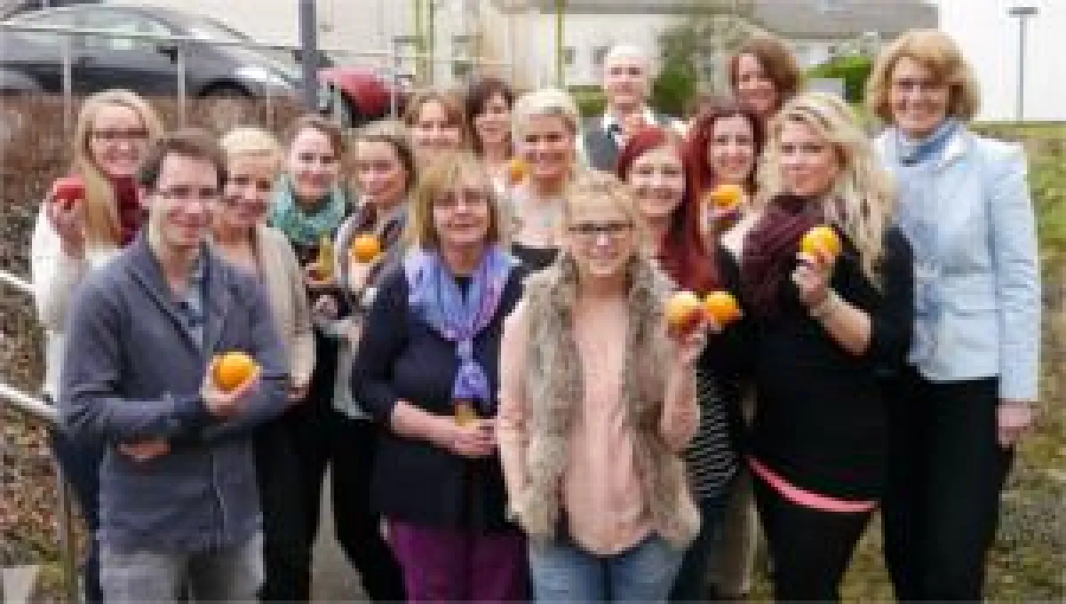 Fuhren am Freitag die Ernte für ihre Mühen ein: 15 neue Praxisanleiter bestanden die Weiterbildung.