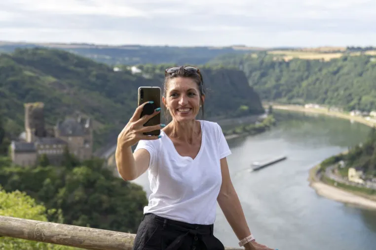 Hörgeschichten per App auf Loreley-Wanderwege Bild: Hörgeschichten per App auf Loreley-Wanderwege