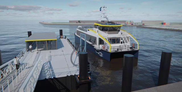 Bild: Reederei Norden-Frisia bestellt erstes rein elektrisches deutsches Seeschiff