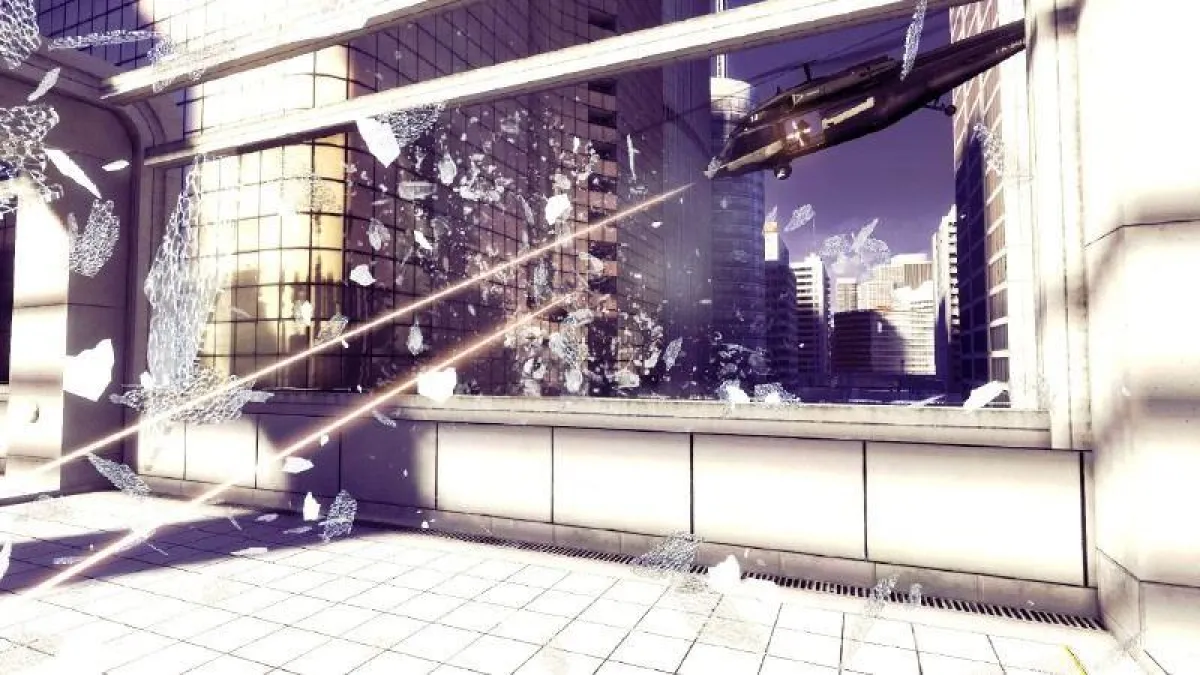 Der Blockbuster Mirror's Edge von EA basiert auf der Physik-Engine von NVIDIA und bietet ein ultrarealistisches Gameplay. Quelle NVIDIA