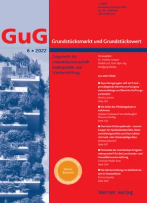 Bild: Ronny Kazyska (M.Sc.) in der GuG (Grundstücksmarkt und Grundstückswert)