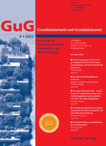 Ronny Kazyska (M.Sc.) in der GuG (Grundstücksmarkt und Grundstückswert) Bild: Ronny Kazyska (M.Sc.) in der GuG (Grundstücksmarkt und Grundstückswert)