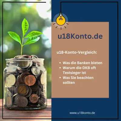 Bild: u18konto.de: Vergleichsportal für das sichere Kinderkonto