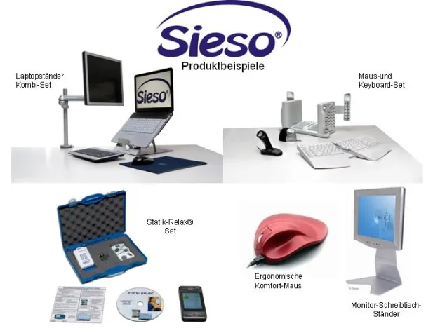 Bild: Nie mehr verspannt vor dem Computer sitzen