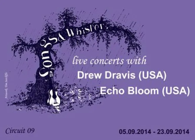 Musikalischer Jahreszeitenwechsel: Der Sommer geht, Drew Davis und Echo Bloom kommen auf Tour Bild: Musikalischer Jahreszeitenwechsel: Der Sommer geht, Drew Davis und Echo Bloom kommen auf Tour