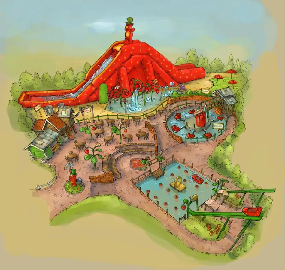 Karls neue Wassererlebniswelten Sause-Land und Plansch in Elstal (Karls Erlebnis-Dorf)