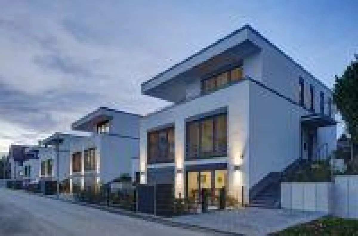 Ziegelarchitektur bietet hohen Wohnkomfort: In Bad Vilbel wurde ein Quartier mit 87 Wohnbauten errichtet (Bild: UNIPOR, München).