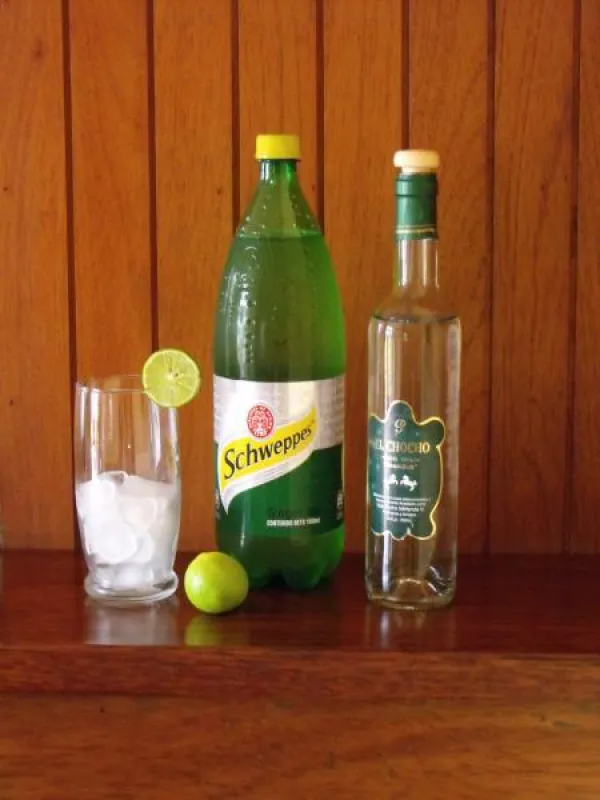 Zutaten für Chilcano de Pisco