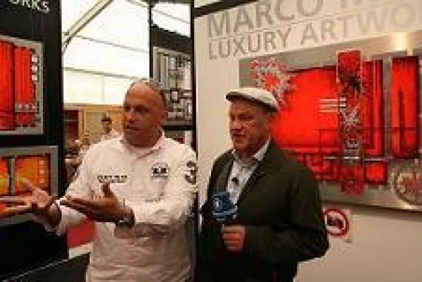 Bild: Ein Kunstfreund der besonderen Art – „Verstehen Sie Spa?-Reporter Bodo Bach trifft Marco Mehn