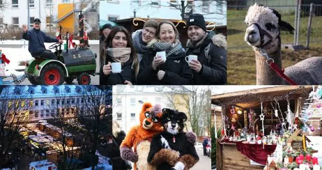 Bild: Das Weihnachtsdorf am Klinikum Lüdenscheid geht mit neuem Programmhighlight in die dritte Runde